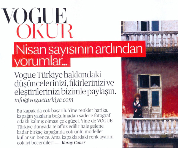 VOGUE Okur VOGUE Okur