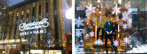 LONDON - Debenhams - Burberry