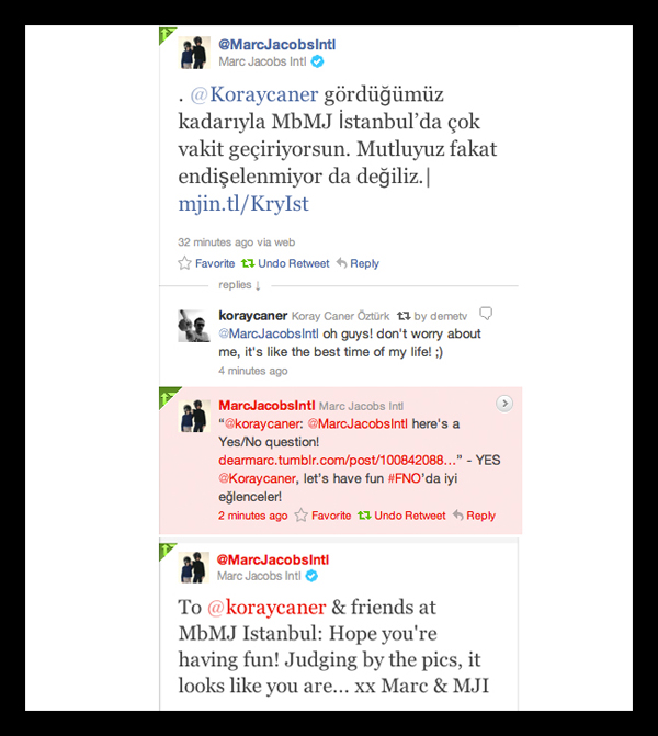 Marc Jacobs Twitter