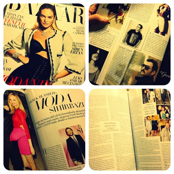 Harper's Bazaar Turkey interview with Derek Blasberg